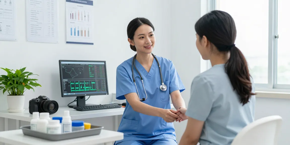 Littmann stethoscope Canada featured in a nurse's clinical assessment setting.